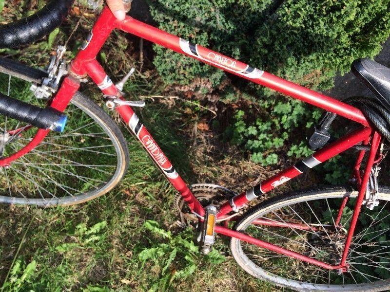 Carlton Grand Prix Vintage Road Bike 1980s red Racing bicycle
