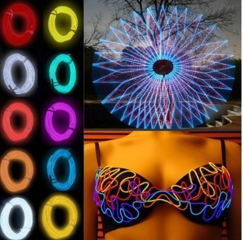 3M Neon wire led light for party, car decoration