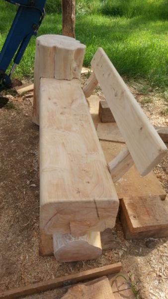 Wooden garden seat furnature