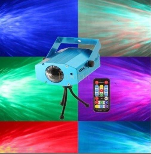 RGB Mini Laser Stage light Projector Water Wave Effect