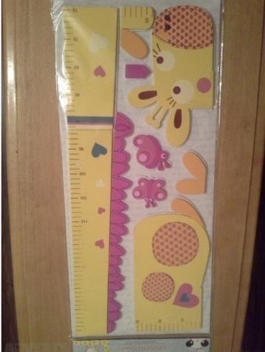 Wall stickers - baby growth chart
