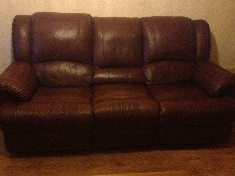 3 seater recliner & 2 single one