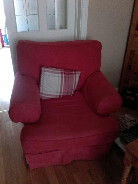 3 + 1 Sofa plus Armchair for Sale