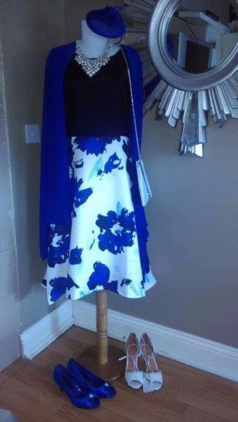 Fabulous Royal Blue Occasion Dress For Sale