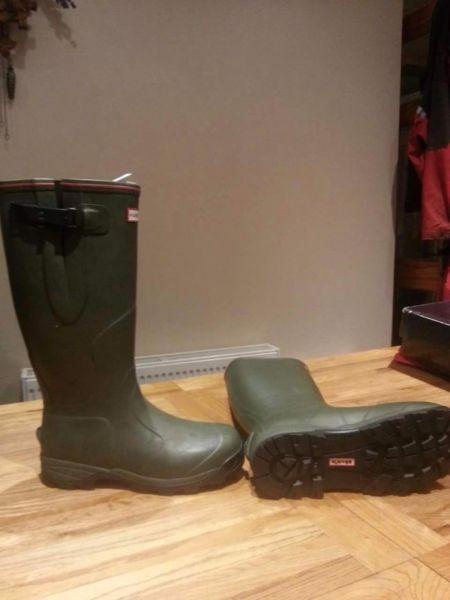 Genuine Hunter Balmoral Neoprene Boots / Wellies . Size 9