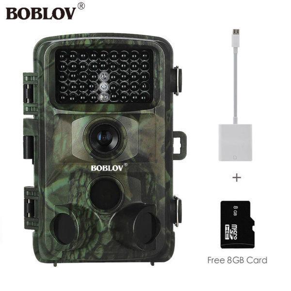 Hunting h801 16mp 0.65 digital IP56 waterproof 2.4 LCD trail wild life tactical camera