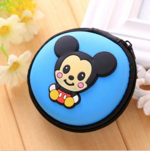 Micky Mouse Cute Cartoon silicone jelly wallet women portable bag key bag coin €3