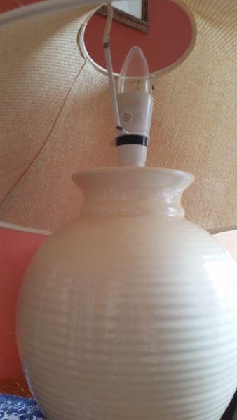 Large Cermic Lamp in perfect condition