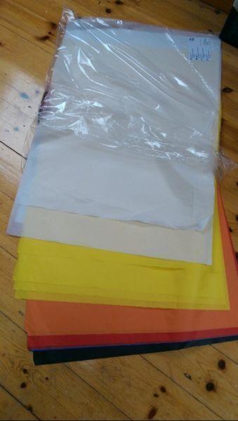 Art Paper Bundle (Card, Tissue and Sugar Paper)