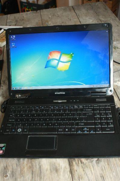 sale laptop e machines with windows 7