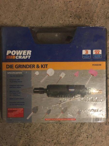 Power Craft Die Grinder & Kit