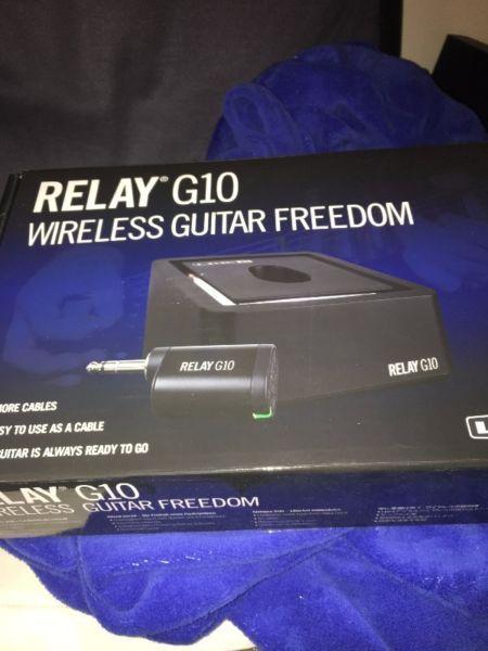 relay g10 wireless for guitar or bass