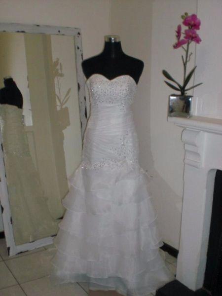 New White Wedding Dress for Sale size 08-10 (UK32-34)