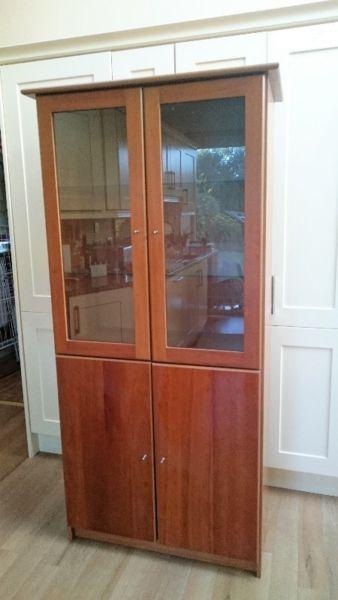 glass door cabinet