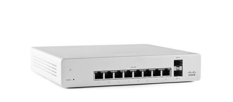 Cisco Meraki MS220-8P Switch W/3 Yr Licensing