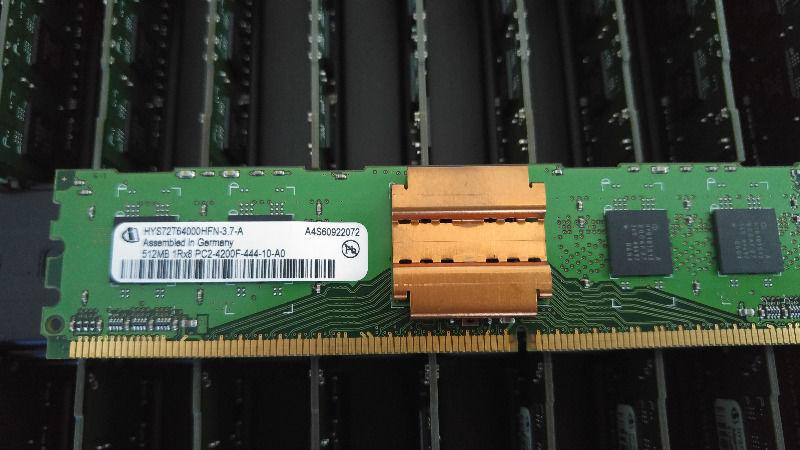 25 X 512mb Ddr2 Ram Ecc Infineon