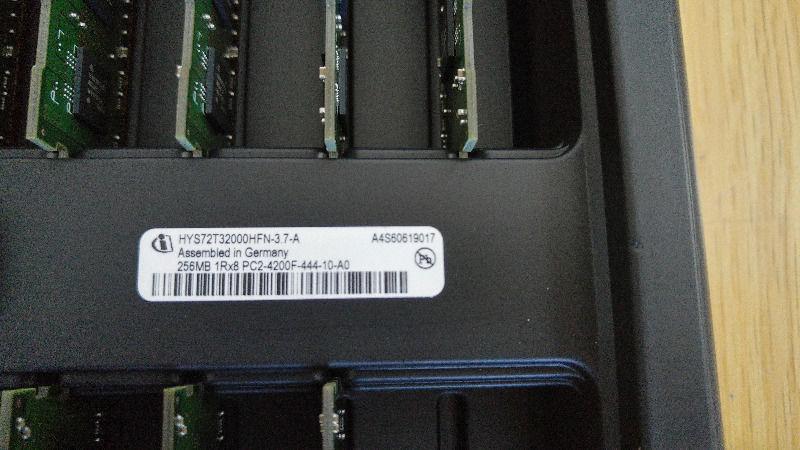 25x 256mb Ddr2 Ecc Server Ram Infineon