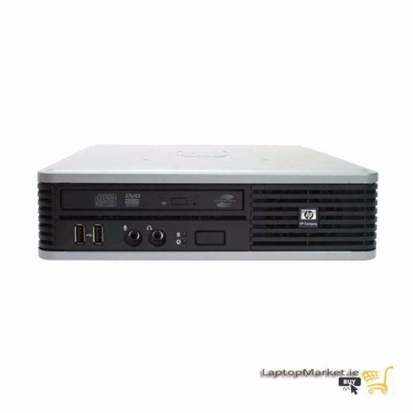 HP Mini 7800 USFF Intel Dual Core E2160 4GB RAM 160GB DVI Win7 VGA DVD