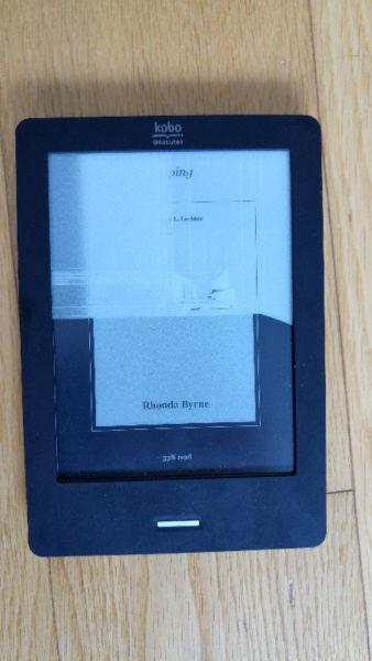 Kobo touch e-reader ebook reader - broken screen