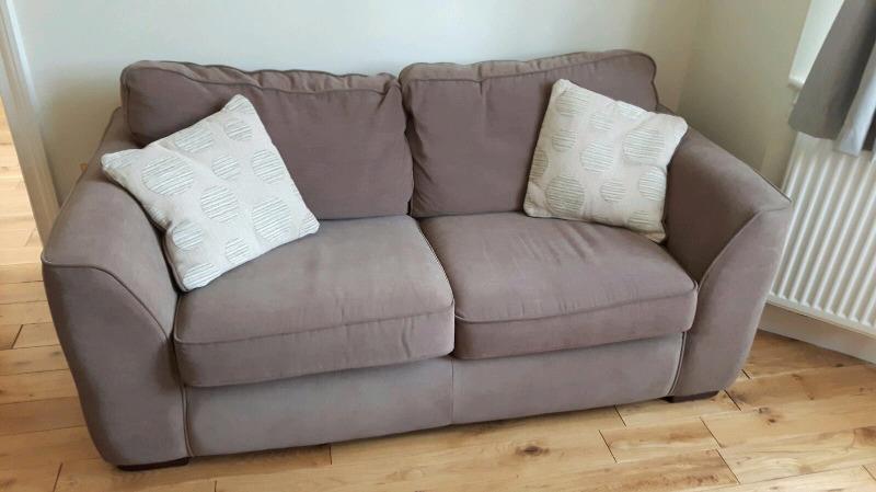 John Lewis 2 seater sofa with sofa bed, cushions included