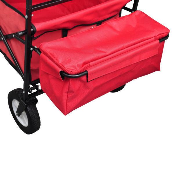 Foldable hand truck with roof(SKU40688)