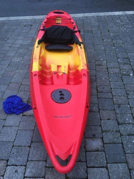 Kayak, paddle & extras - full starter pack