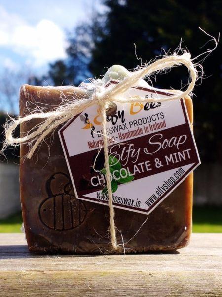 Organic Chocolate And Mint Bar Soap