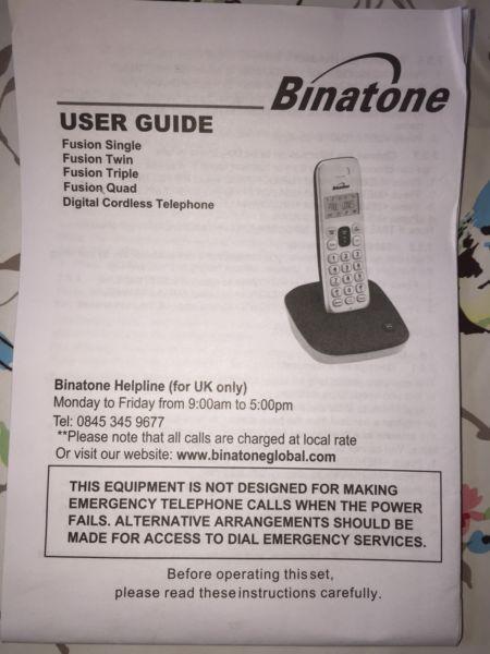 Binatone Digital Home Cordless Telephone