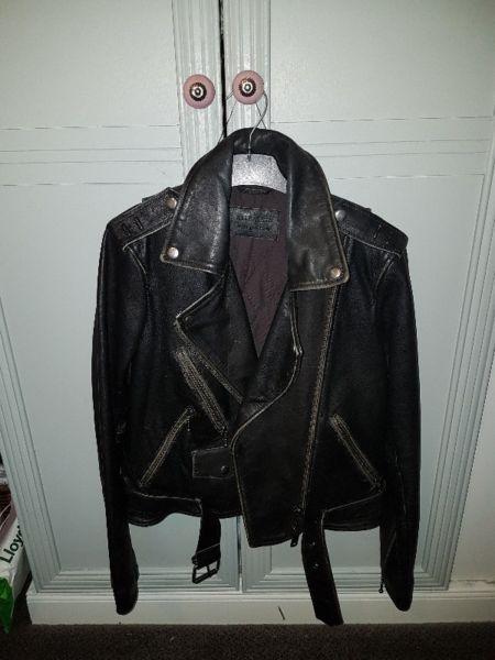All Saints leather jacket