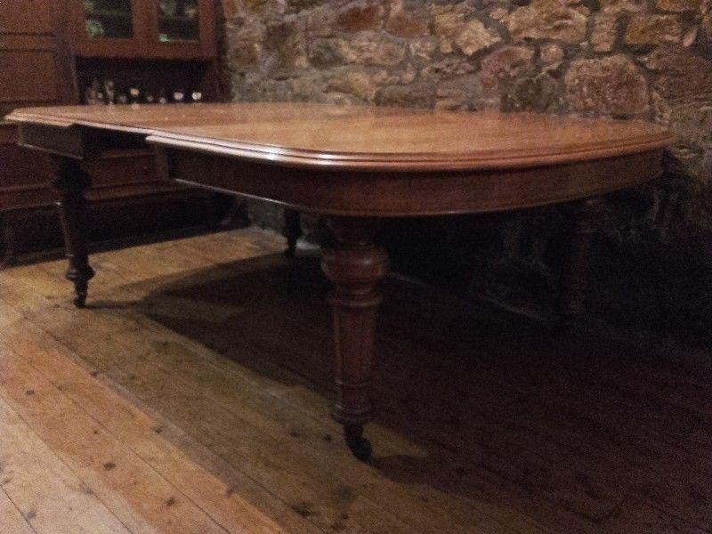 Victorian 12 seat dining table