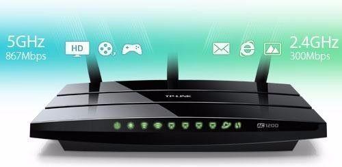Tp-Link AC1200 dual-band (2.4 GHz / 5 GHz) Router