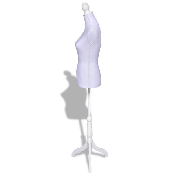 Display Mannequins : Ladies bust white(SKU30022)