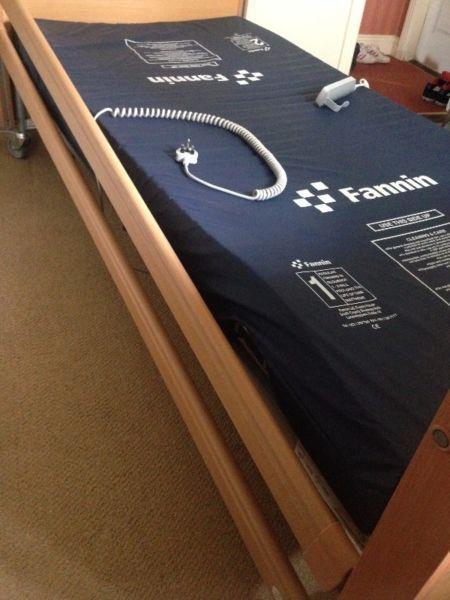 Hospital Bed (Fannin) Good Condition w. Electric Mattress