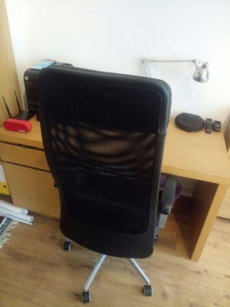 High Back Manager Chair (with headrest)