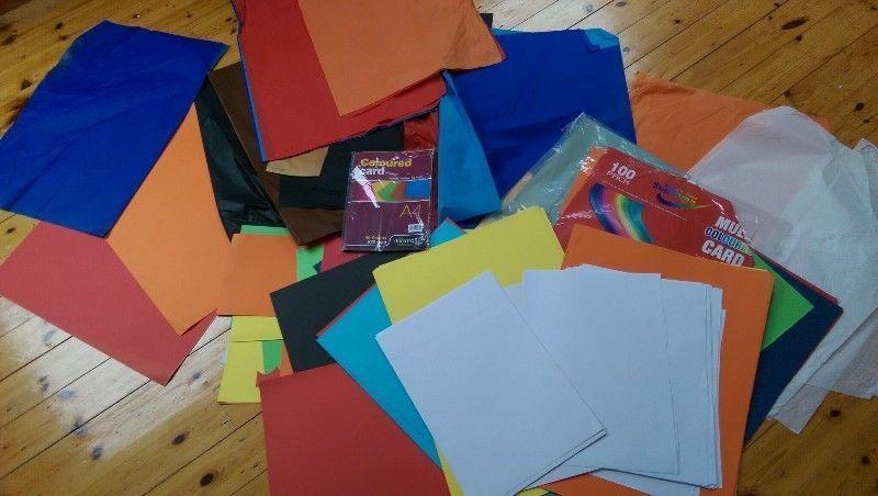 Art Paper Bundle (Card, Sugar and Art Tissue Paper)