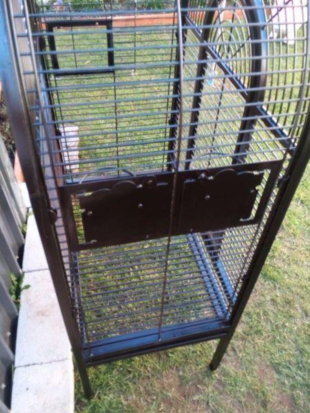large bird cage