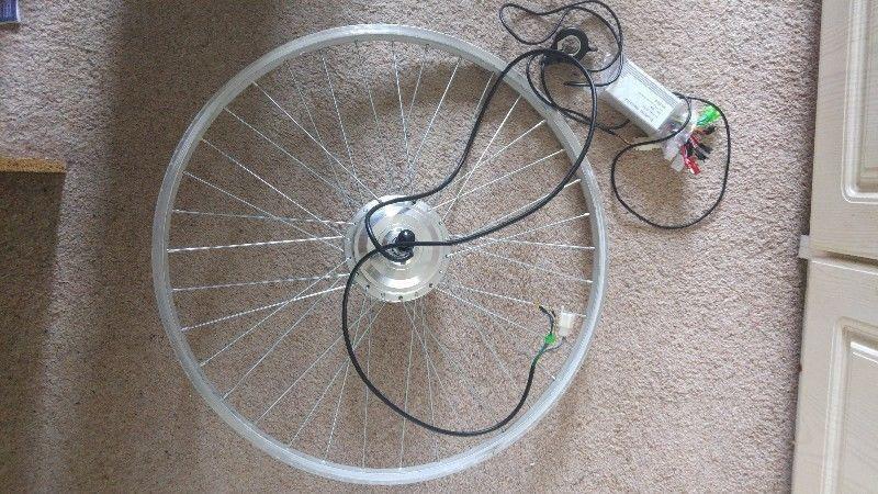 Electric bike hub with 26inch wheel