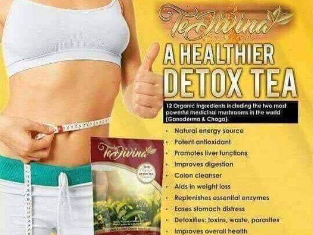 Weight loss detox tea