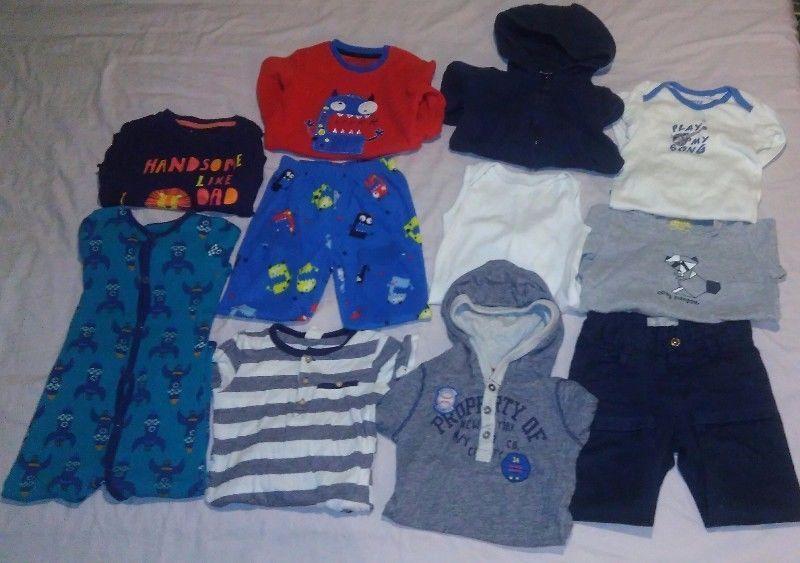 Baby boy clothes 12-24 months, 21 items