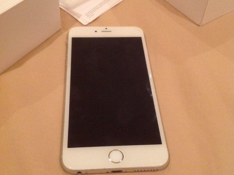 Iphone 6 PLUS Silver 5.5 inch Unlocked LIKE NEW