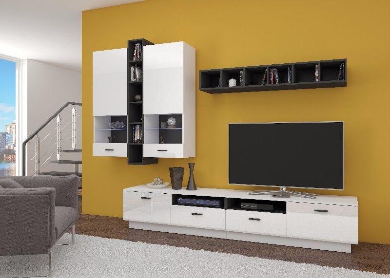 Wall unit FLEXI 2017 Collection modern furniture cabinets TV units