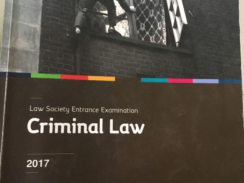 FE1 Manuals 2017: Property Law, Criminal Law, Company Law