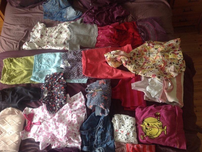 Girls clothing 12-24 months