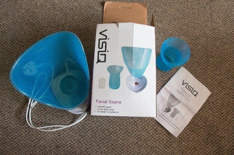 Visiq Facial Sauna (new never used)