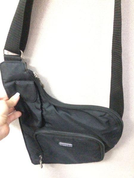 Black side bag