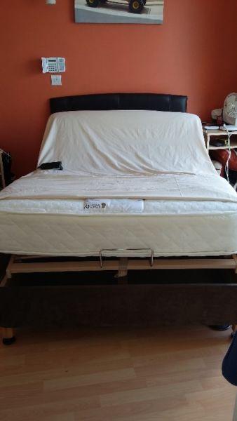Mobility aid Respa Electric Adjustable Double Bed