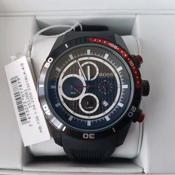 Hugo Boss Black 1512661 Black Round Chronograph Men's Watch