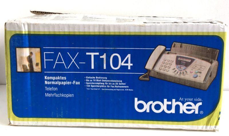 Brand New Brother Thermal Fax Copier and Phone Machine
