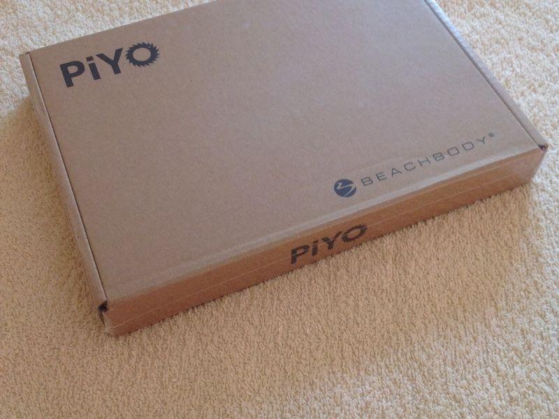 PIYO fitness DVD set with guides, brand new