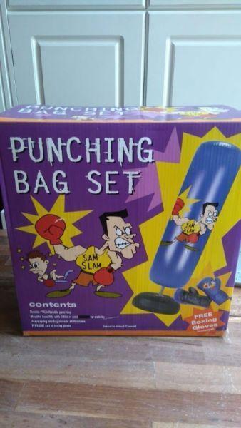 Sam Slam kids Punching Bag set